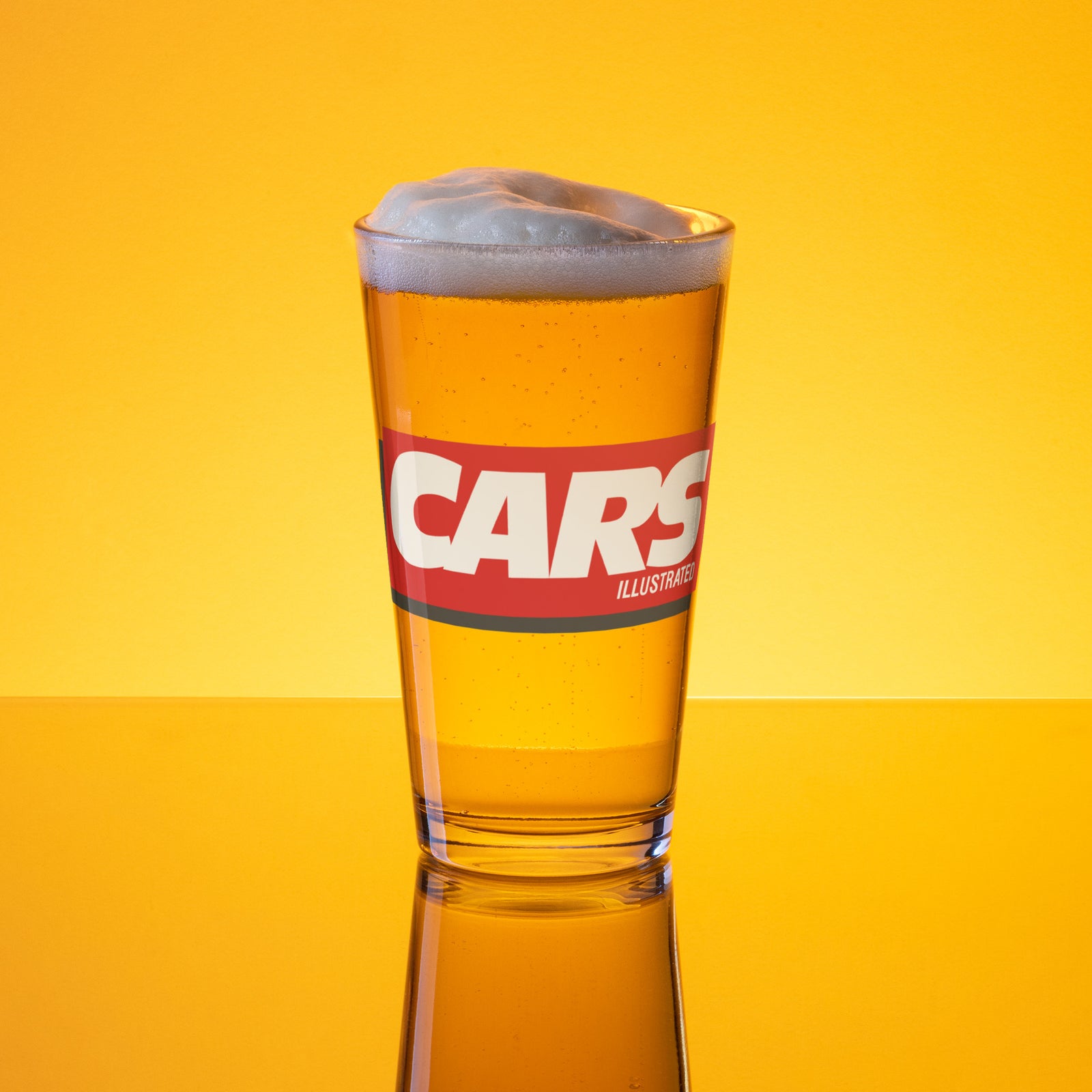 Cars Illustrated - Shaker Pint Glass